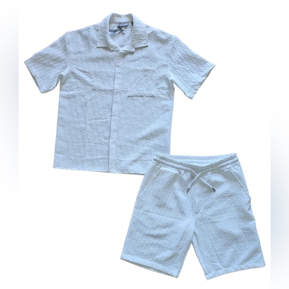 Dior Textured White Set